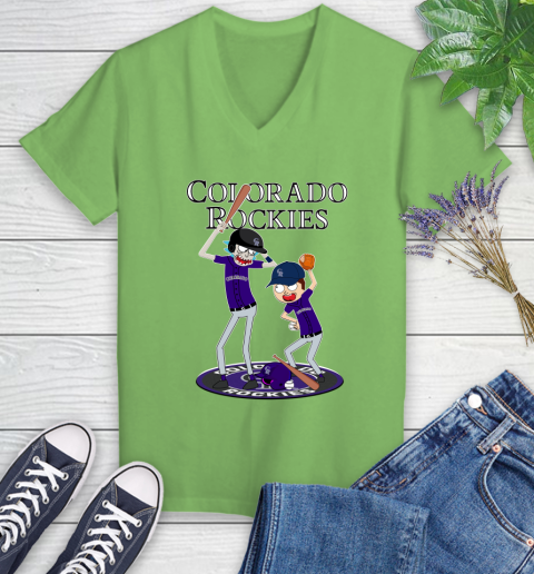 MLB Colorado Rockies Rick And Morty Baseball 87