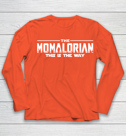 The Momalorian Mother's Day 2020 This is the Way Youth Long Sleeve 3