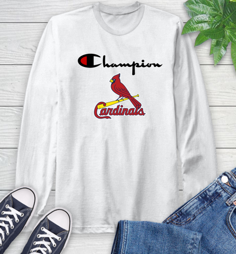 MLB Baseball St.Louis Cardinals Champion Shirt Long Sleeve T-Shirt