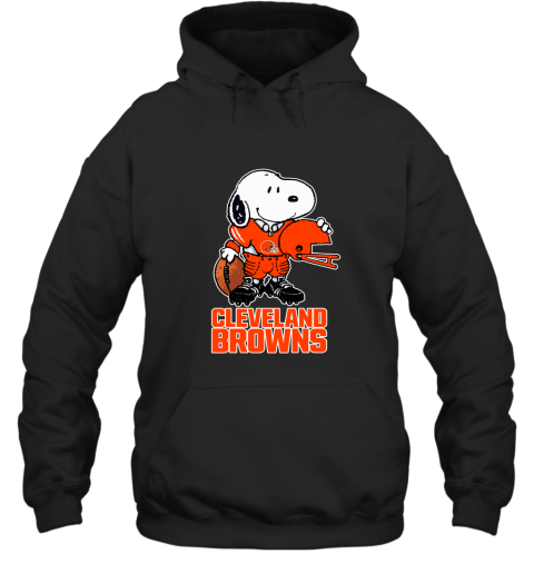 Snoopy A Strong And Proud Cleveland Browns Player NFL Hoodie