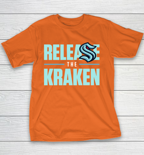 Release The Kraken T Shirt – Seattle Kraken Youth T-Shirt 4