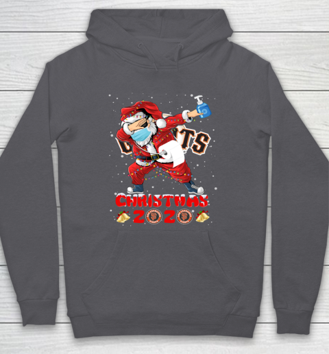 San Francisco Giants Funny Santa Claus Dabbing Christmas 2020 MLB Hoodie 4