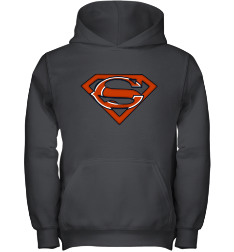 We Are Undefeatable The Chicago Bears x Superman NFL Youth Hoodie