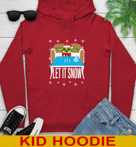 Christmas Baby Yoda And Cocaine Let It Snow Star Wars Shirts 138