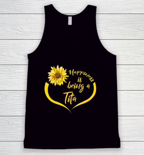 Womens Tita Gift Happiness Is Being A Tita Tank Top