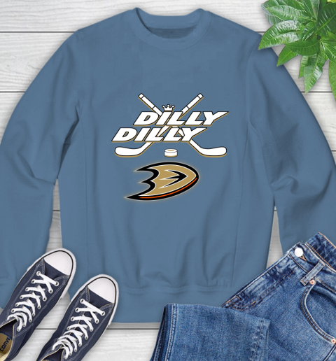 NHL Anaheim Ducks Dilly Dilly Hockey Sports Sweatshirt 7