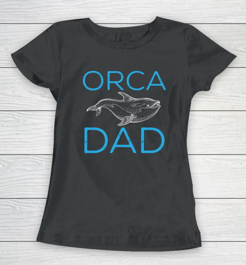Funny Orca Lover Graphic for Boys Men Dads Whale Women's T-Shirt