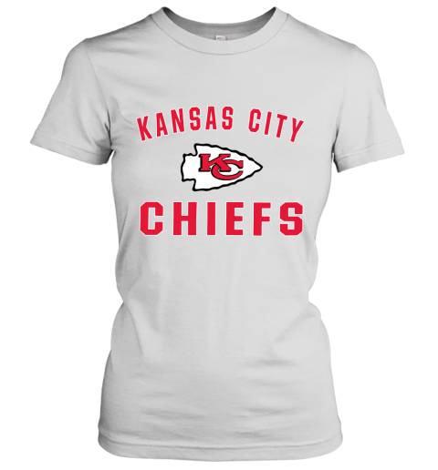 Kansas City Chiefs NFL Pro Line Gray Victory Arch Women's T-Shirt