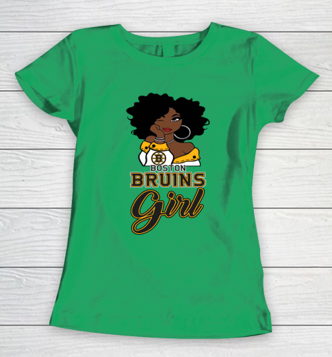 Boston Bruins Girl NHL Women's T-Shirt 7