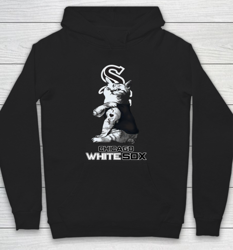 MLB Baseball My Cat Loves Chicago White Sox Hoodie