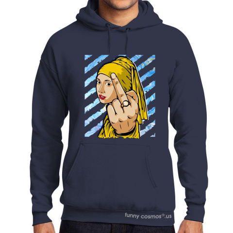 Air Jordan 1 New Love Matching Sneaker Tshirt The girl With The Pearl Earing Middle Finger Yellow and Black Jordan Tshirt