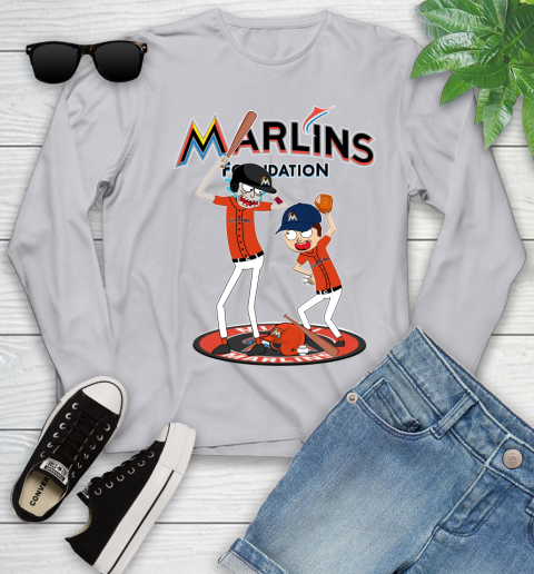 MLB Miami Marlins Rick And Morty Baseball 129