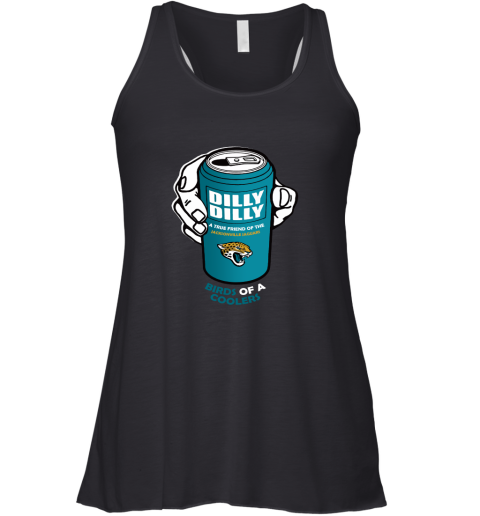 Bud Light Dilly Dilly! Jacksonville Jaguars Birds Of A Cooler Racerback Tank