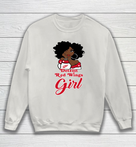 Detroit Red Wings Girl NHL Sweatshirt 10
