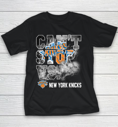 NBA New York Knicks Basketball Can't Stop Vs Youth T-Shirt