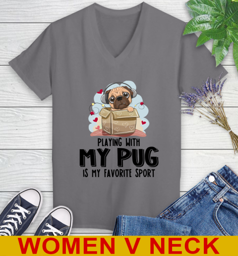Playing with my pug is my favorite sport 69