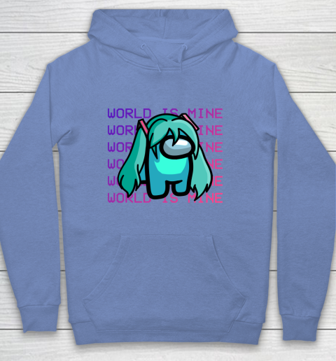 Among Us Shirt Hatsune Miku Imposter Youth Hoodie 8