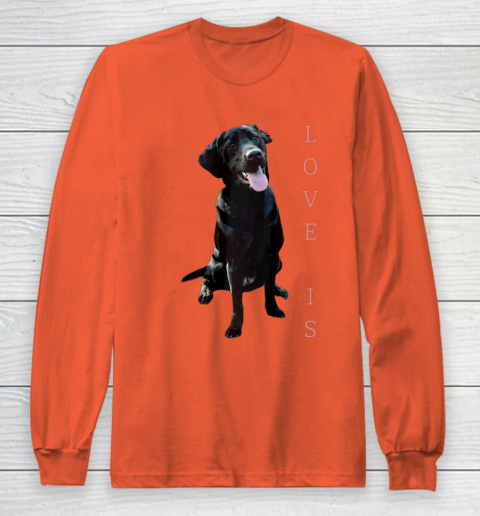 Dog Mom Shirt Labrador Retriever Shirt Women Men Kids Black Lab Dog Mom Long Sleeve T Shirt Tee For Sports