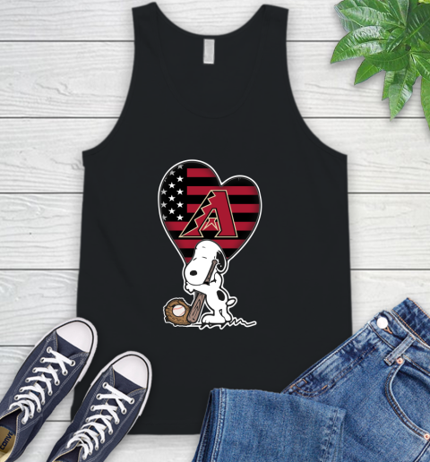 Washington Capitals MLB Baseball The Peanuts Movie Adorable Snoopy Tank Top 2