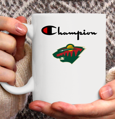NHL Hockey Minnesota Wild Champion Shirt Ceramic Mug 15oz