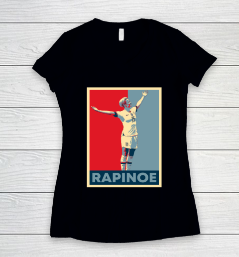 Megan Rapinoe Team USA Soccer Classic T Shirt Women's V-Neck T-Shirt