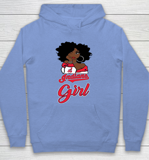 Cleveland Indians Girls Girl MLB Hoodie 11