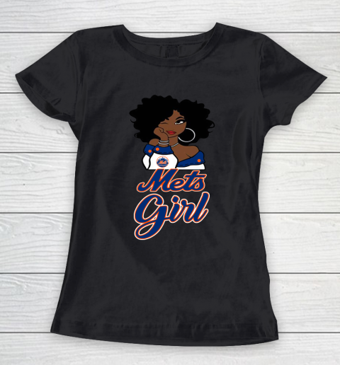 New York Metss Girl MLB Women's T-Shirt 2