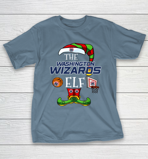 Washington Wizards Christmas ELF Funny NBA T-Shirt 6