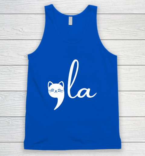 Cat Comma La Kamala Harris For President 2024 Election Tank Top 3