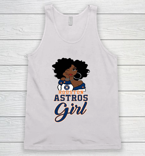 Houston Astross Girl MLB Tank Top 2