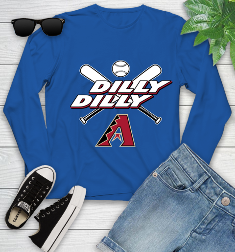 MLB Arizona Diamondbacks Dilly Dilly Baseball Sports Youth Long Sleeve 9