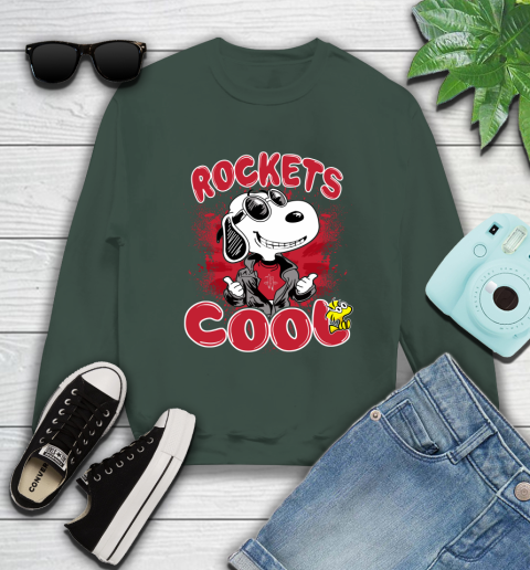 NBA Basketball Houston Rockets Cool Snoopy Shirt Sweatshirt 12
