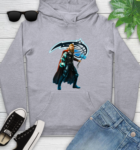 NBA Thor Avengers Endgame Basketball Orlando Magic Youth Hoodie 6