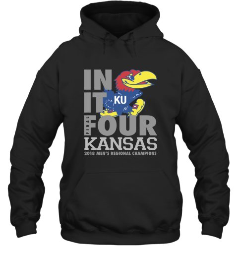 Kansas Jayhawks final four in it Ku shirt Hooded