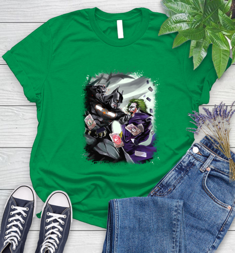 New York Knicks Mlb Basketball Batman Fighting Joker Dc Comics