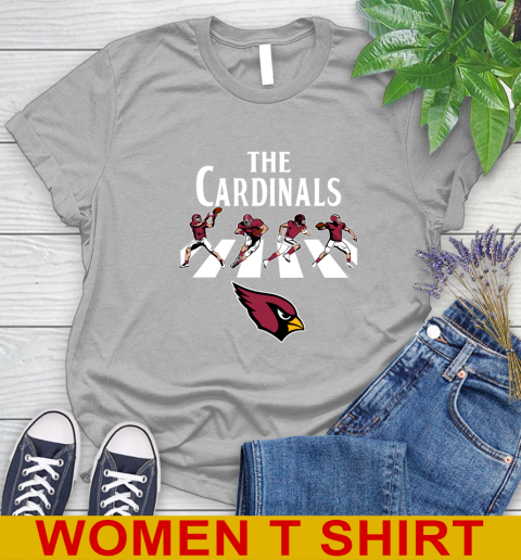 NFL Football Arizona Cardinals The Beatles Rock Band Shirt Women's T-Shirt 5