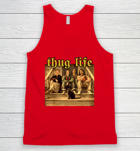 Thug Life Kamala Harris 2024 Feminist  Vote Blue Election Tank Top 4