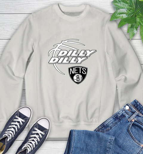 NBA Brooklyn Nets Dilly Dilly Basketball Sports Sweatshirt 12