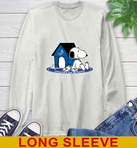 MLB Baseball Los Angeles Dodgers Snoopy The Peanuts Movie Shirt Long Sleeve T-Shirt 12