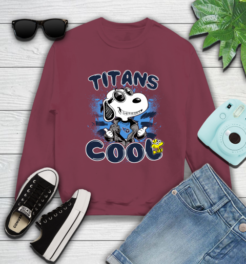 NFL Football Tennessee Titans Cool Snoopy Shirt Sweatshirt 5