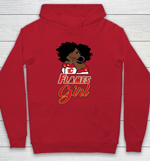 Calgary Flames Girl NHL Hoodie 10
