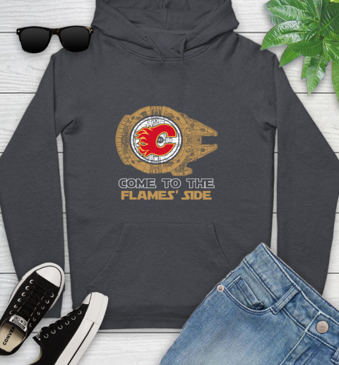 NHL Come To The Calgary Flames Wars Hockey Sports Youth Hoodie 10