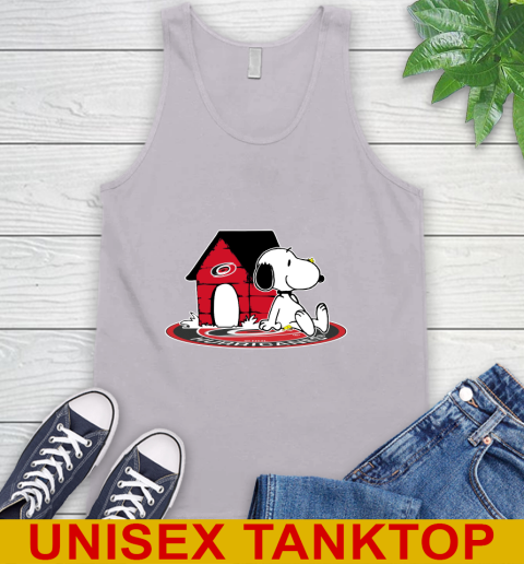 NHL Hockey Carolina Hurricanes Snoopy The Peanuts Movie Shirt Tank Top 4