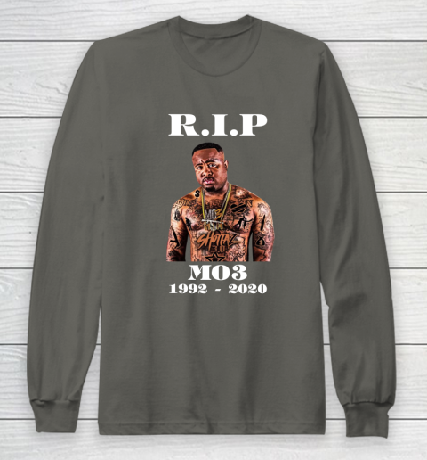 RIP MO3 1992 2020 Long Sleeve T-Shirt 5