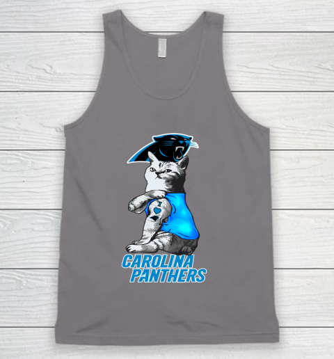NFL Football My Cat Loves Carolina Panthers Tank Top 6