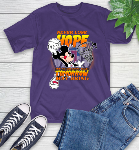 LA Clippers NBA Basketball Mickey Disney Never Lose Hope T-Shirt 5