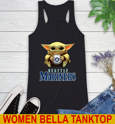MLB Baseball Seattle Mariners Star Wars Baby Yoda Shirt 38