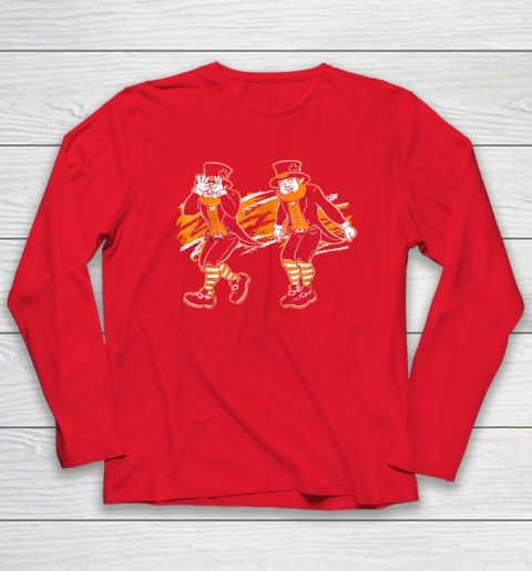 Leprechaun Griddy Dance St Patricks Day Long Sleeve T-Shirt 6