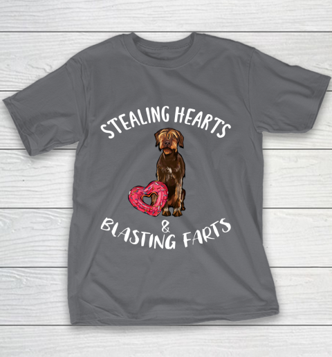 Stealing Hearts Blasting Farts Wirehaired Pointing Griffon Youth T-Shirt 5