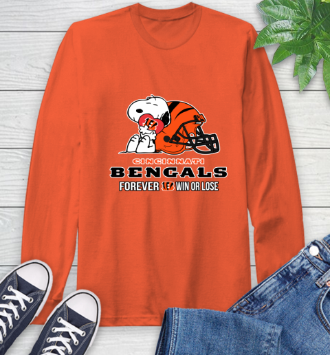 NFL The Peanuts Movie Snoopy Forever Win Or Lose Football Cincinnati Bengals 62